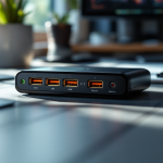 Immagine di diversi hub USB per computer