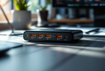 Immagine di diversi hub USB per computer