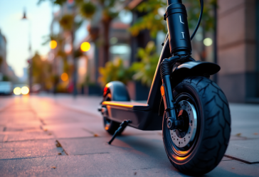 Monopattini elettrici in diverse varianti e colori
