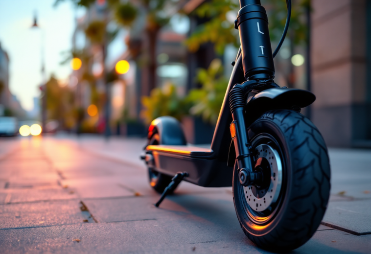 Monopattini elettrici in diverse varianti e colori