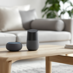 Smart speaker in un ambiente domestico moderno
