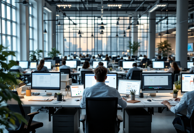 Logo del New York Times con elementi di intelligenza artificiale