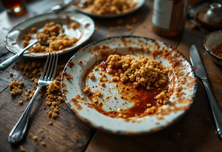 Persone che gustano dolci irresistibili dopo un pasto