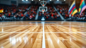 Giocatori Illini festeggiano la vittoria contro i Terrapins