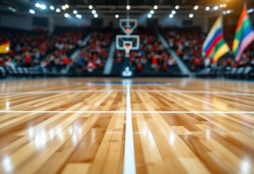 Giocatori Illini festeggiano la vittoria contro i Terrapins