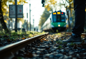 Treno in movimento collide con treno fermo sulla Green Line