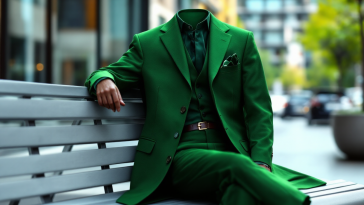 Joeboy indossa un outfit verde elegante e alla moda