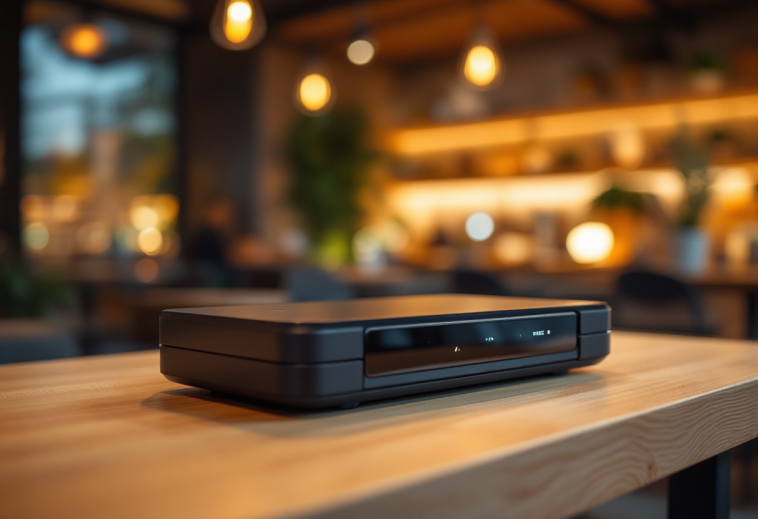 Logo di Meta con l'app per assistente AI