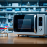 Microonde utilizzato per la sanificazione dei virus