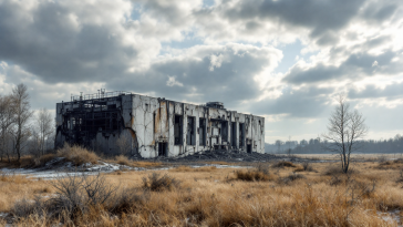 Immagine che rappresenta l'attacco a Chernobyl e la sicurezza nucleare