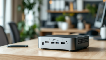 Mini PC AceMagician AM06Pro con design elegante e prestazioni elevate