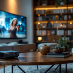 Mini proiettore 1080P per un'esperienza cinematografica