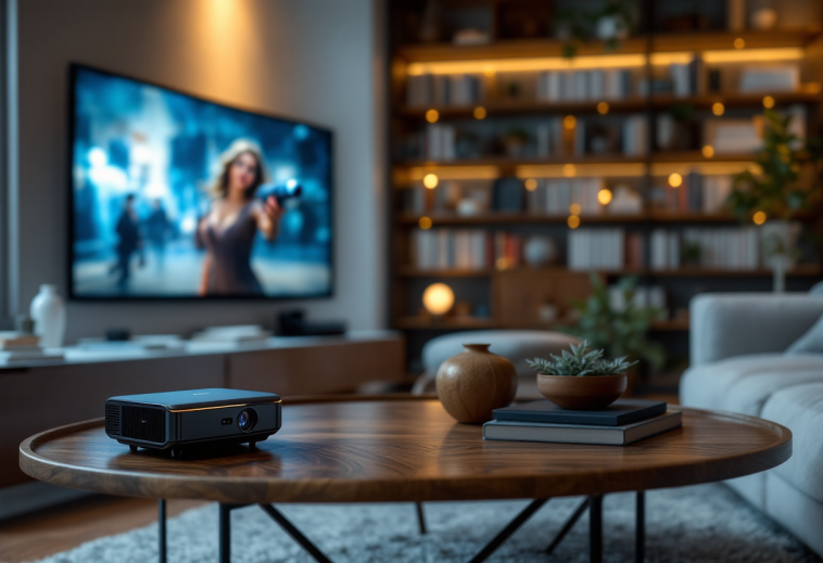 Mini proiettore 1080P per un'esperienza cinematografica