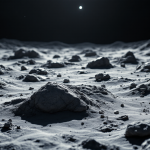 Immagine della missione lunare Im-2 in azione