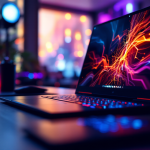 Notebook da gaming ACEMAGIC AX16 Pro su sfondo bianco