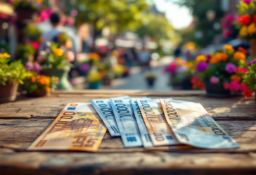 Immagine delle nuove banconote in euro con elementi culturali e naturali