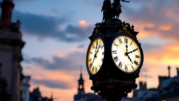 Immagine informativa sull'ora legale 2025