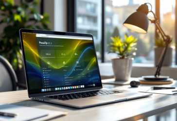 Screenshot di PeaZip 10.3 con nuove funzionalità