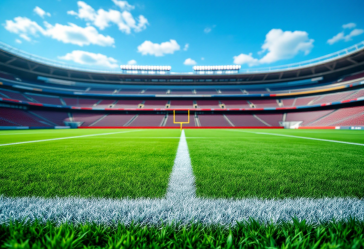 Stadio di Green Bay con tifosi durante una partita