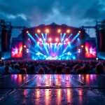 Riley Green si esibisce al concerto NRA Country 2025 a Harrisburg