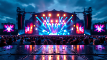 Riley Green si esibisce al concerto NRA Country 2025 a Harrisburg