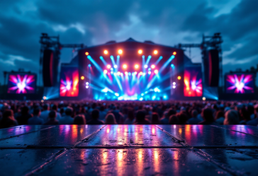 Riley Green si esibisce al concerto NRA Country 2025 a Harrisburg