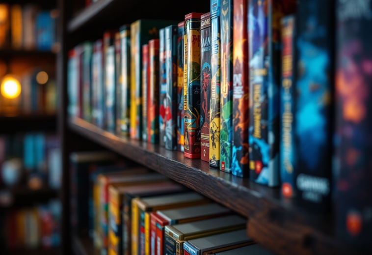 Immagine di un libro game con illustrazioni avvincenti