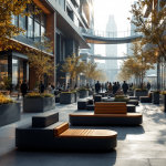 Illustrazione dei rischi e opportunità dell'IA nella società moderna