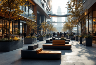 Illustrazione dei rischi e opportunità dell'IA nella società moderna