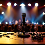 Immagine della terza serata di Sanremo 2025 con artisti sul palco