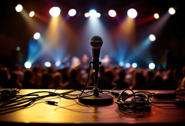 Immagine della terza serata di Sanremo 2025 con artisti sul palco