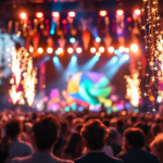 Immagine del Festival di Sanremo 2025 con artisti sul palco