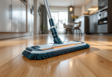 Immagine di scope elettriche con stazione di svuotamento