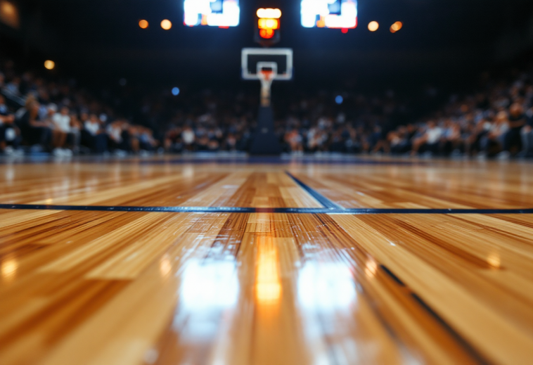 Shauna Green in azione durante una partita di basket universitario