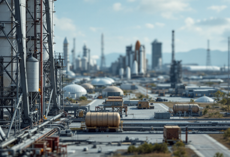 Razzo SpaceX Starship in preparazione per il volo