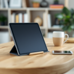 Supporti per tablet e smartphone in uso