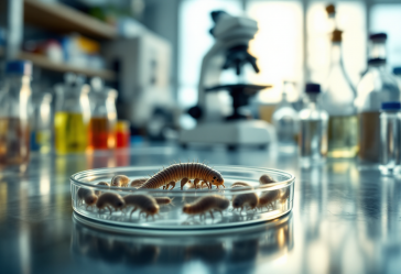 Tardigradi in un ambiente protettivo dalle radiazioni