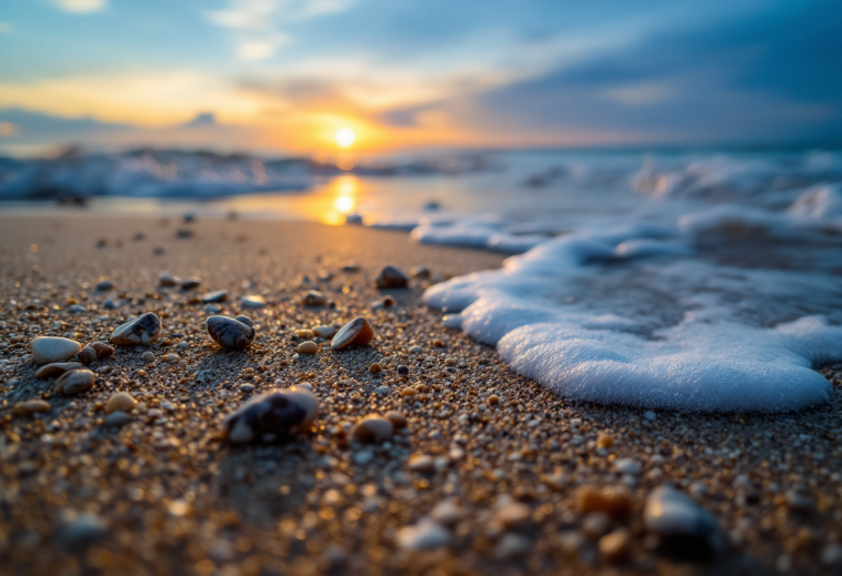 Tartaruga marina che nuota nell'oceano