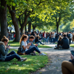 Logo di TikTok con bandiera degli Stati Uniti