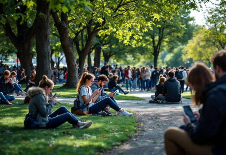Logo di TikTok con bandiera degli Stati Uniti
