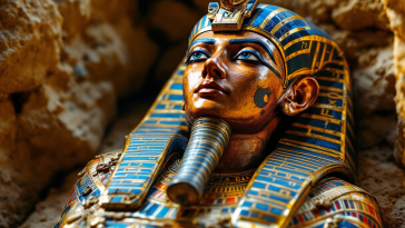 Immagine della tomba di Thutmose II scoperta in Egitto