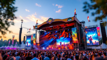 Toquinho e Gaia durante il loro duetto a Sanremo 2025