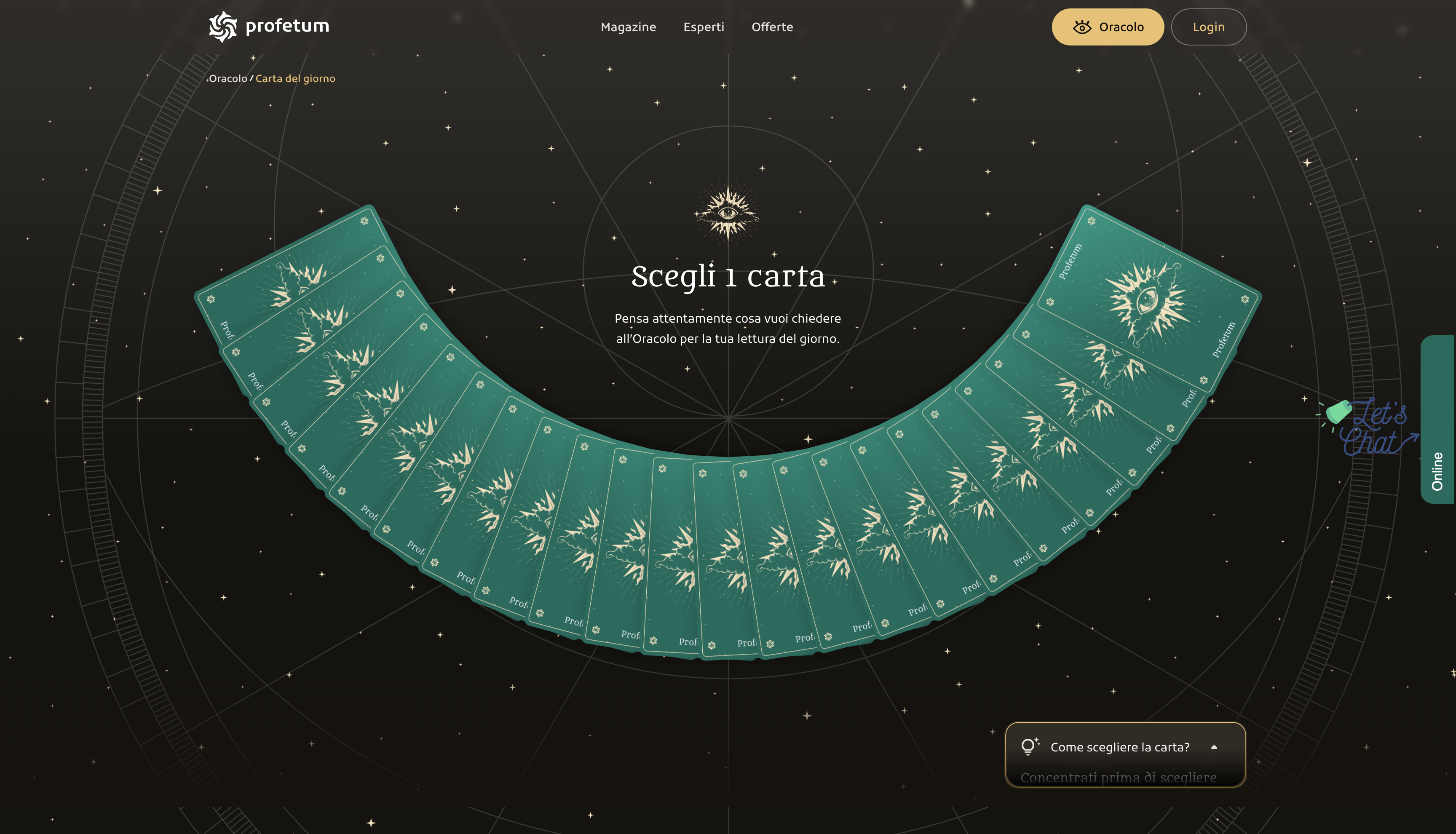 I tarocchi e la cartomanzia online: un viaggio esoterico digitale