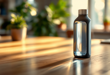 Borraccia AIR UP con aromi naturali e design moderno