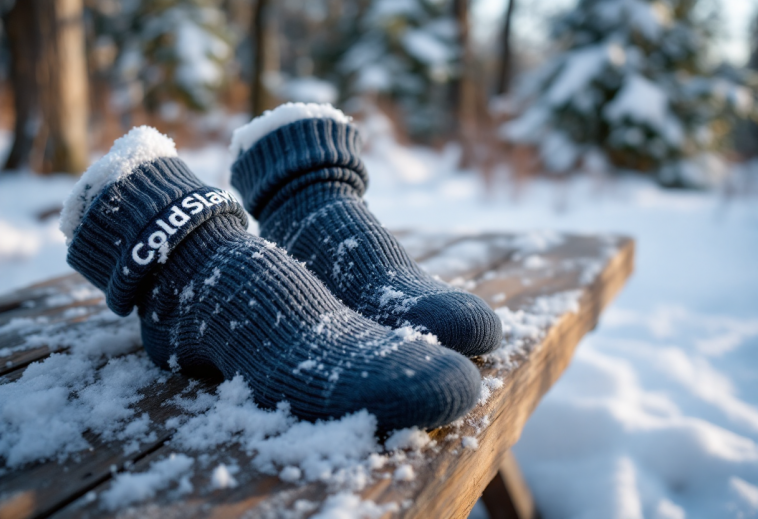 Calzini riscaldanti per combattere il freddo in inverno