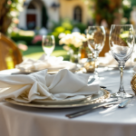 Immagine di una cena esclusiva con Donald Trump