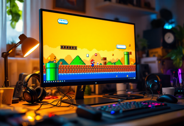 Immagine di Claude 3.7 Sonnet che gioca a Super Mario Bros