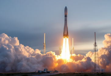 Lancio della missione Crew-10 di SpaceX verso la ISS