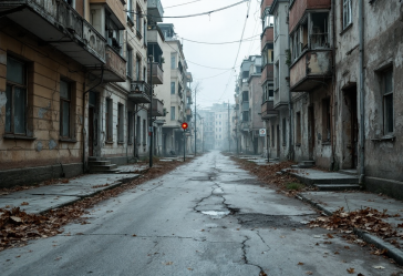 Manifestazione elettorale in Ucraina con bandiere nazionali