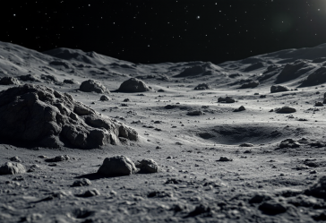 Lander Blue Ghost di Firefly Aerospace sulla superficie lunare